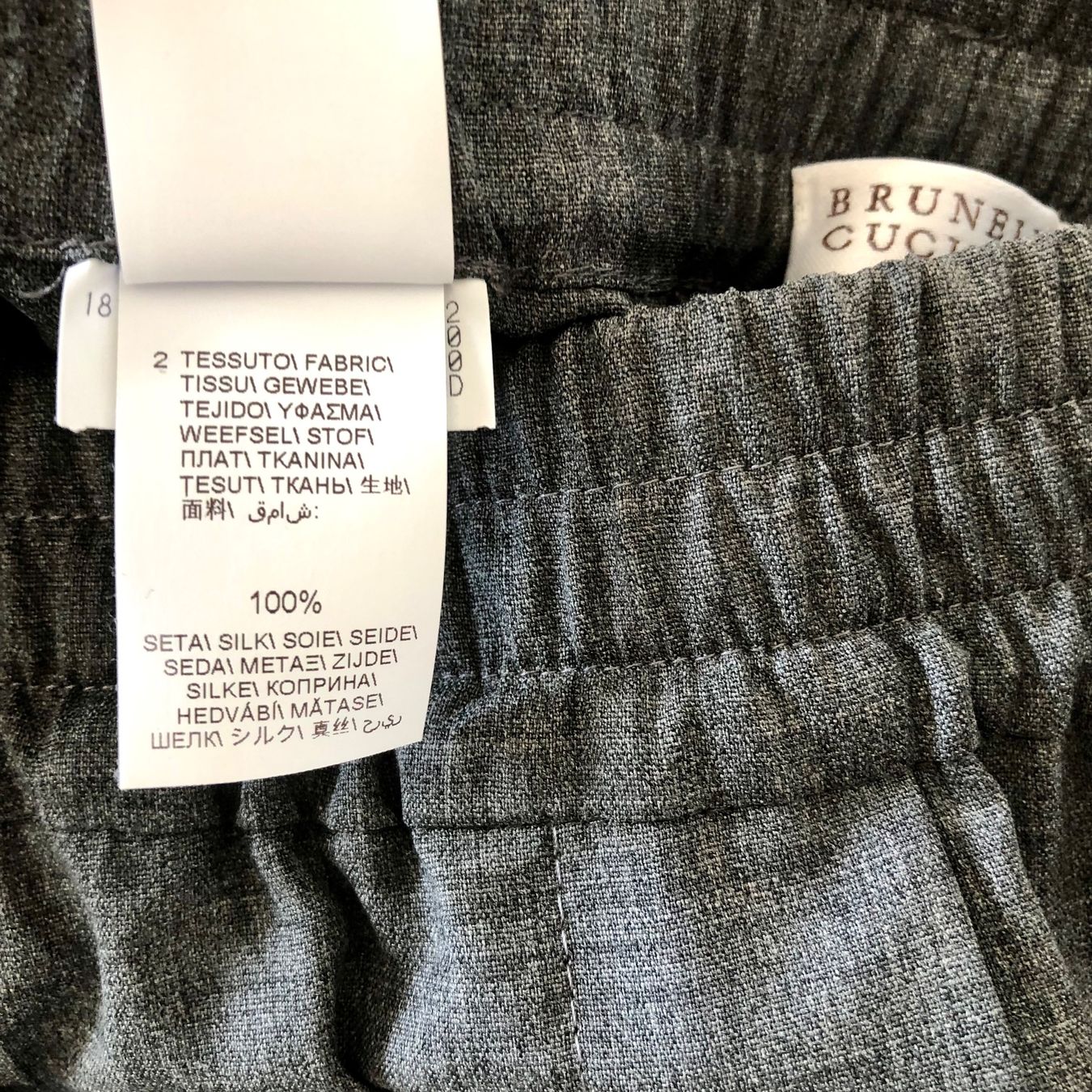 Brunello Cucinelli Hosen: Brunello Cucinelli Hose Wolle Seide, Grösse 36 – Gebraucht aus Brienz BE von Kokolea84 5