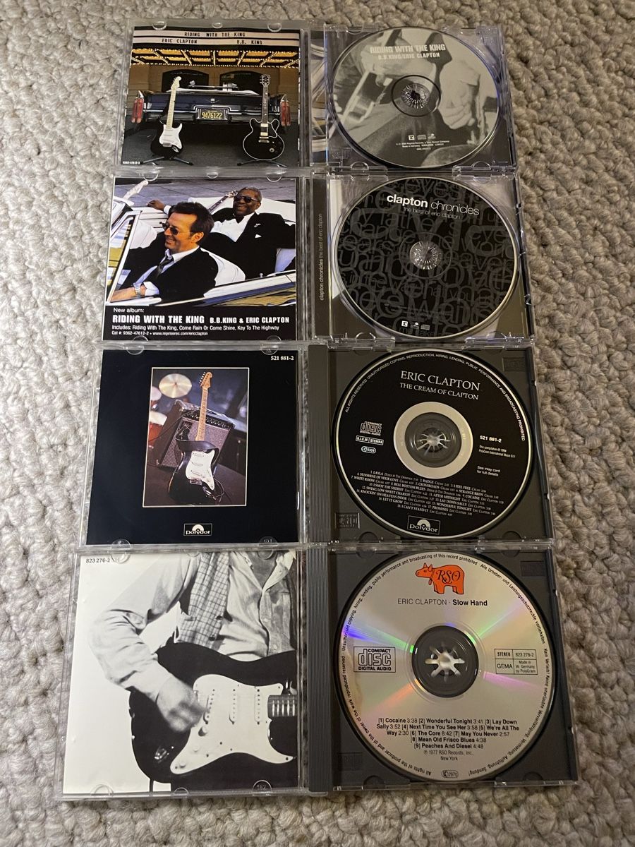 CD: B.B.King/Eric Clapton + 3x Eric Clapton  – Usato da Reinach AG venduto da trigger7811 1