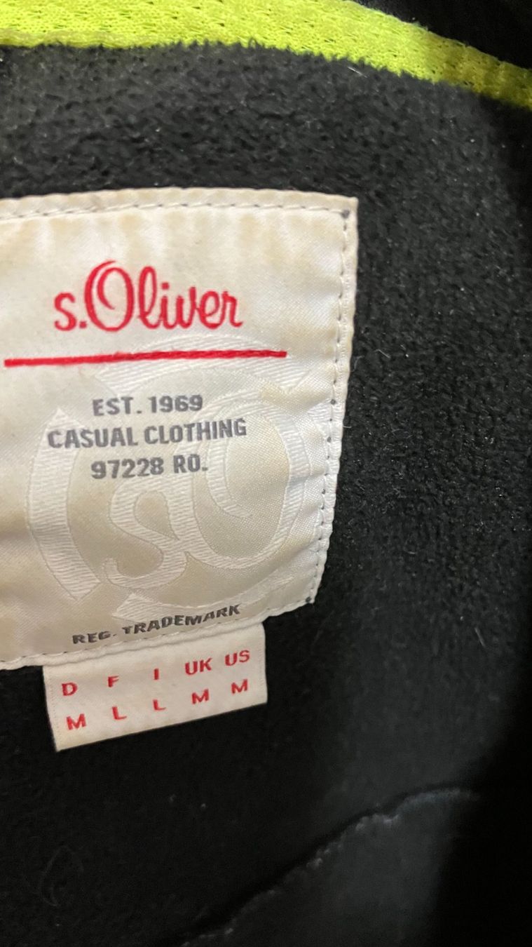 S.Oliver Giacche: s.Oliver Herren Softshelljacke Grau – Grösse M – Usato da Wabern venduto da koe_97bw