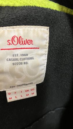 s.Oliver Herren Softshelljacke Grau – Grösse M