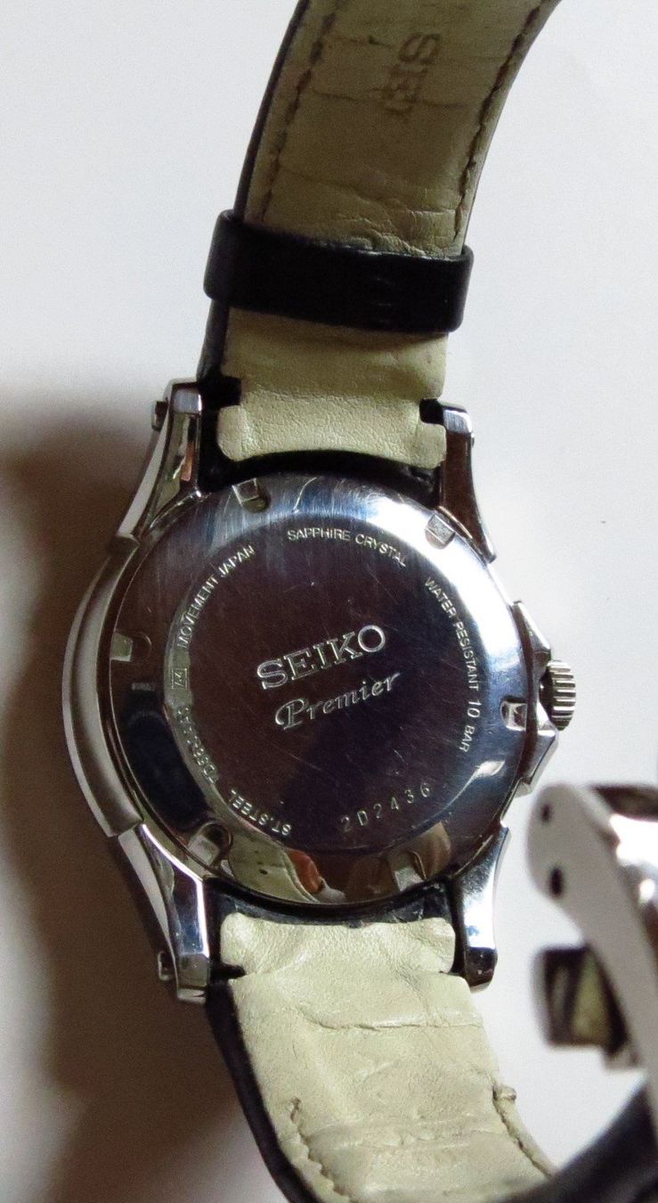 Seiko Uhren: Seiko Premier- Kinetic Perpetual - 7D56-0AA0 – Gebraucht aus Walenstadt von apropo 4
