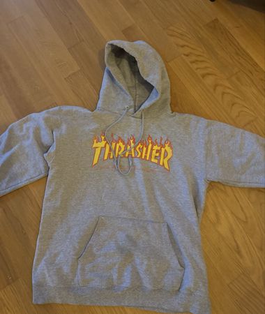 Thrasher Kapuzenpullover grau Grösse S/M