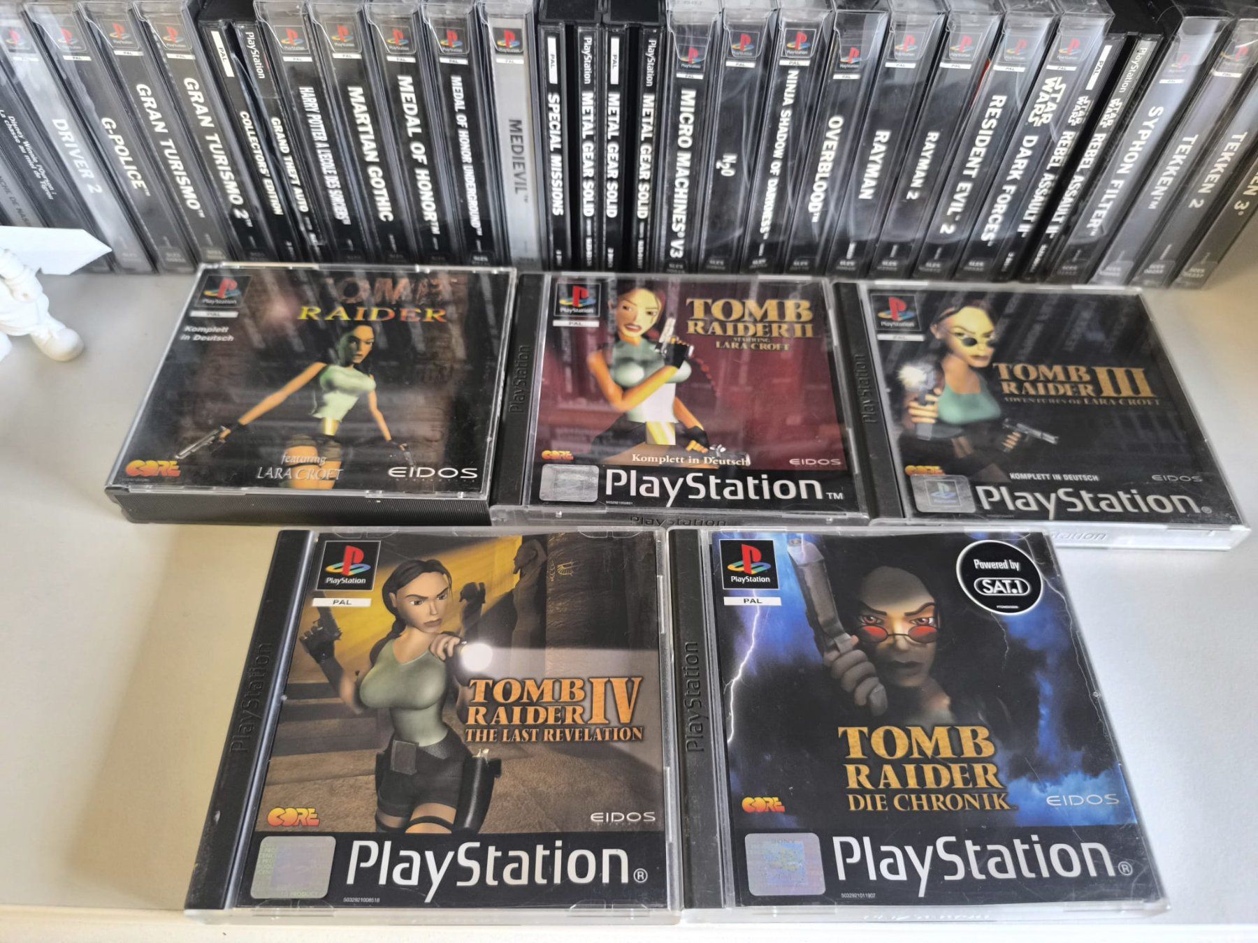 Jeux: Tomb Raider PS1 CIB– Collection complète – D'occasion à Conthey par costafrederico 1