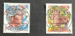 CH-Marken 1986 Vollstempel Ersttag gestempelt