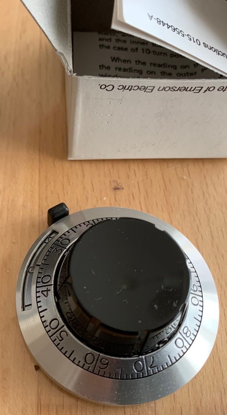 Componenti elettronici: Beckman Industrial Duodial Turns Counting Dial Model: RB – Nuovo e nell'imballaggio originale da Bassersdorf venduto da Antaris01