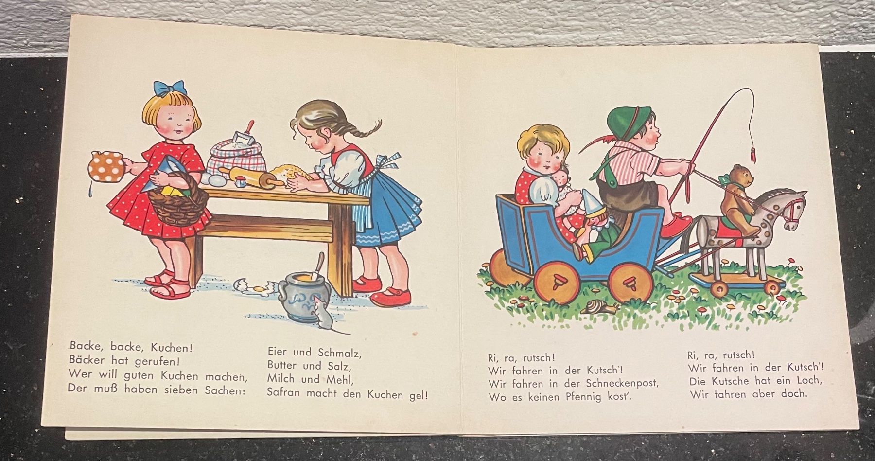 Libri: Lilly Scherbauer, Pferdchen lauf Galopp, 1960 – Usato da Niederweningen venduto da baghirac 3