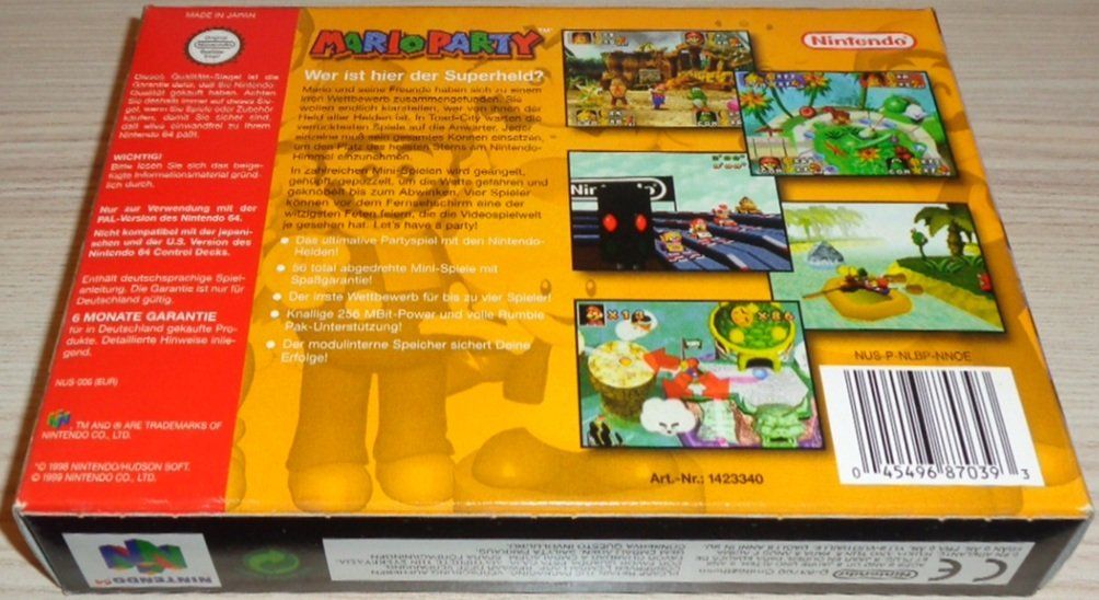 Nintendo Giochi: Mario Party (N64) – Usato da Thun venduto da Gameparadise 1
