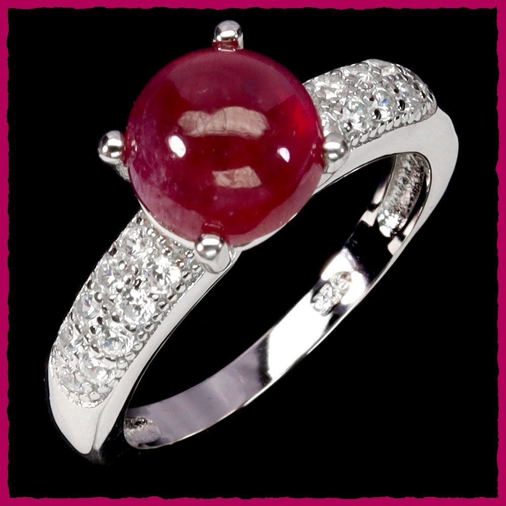 Bagues: Rubin Ring 925 Silber – Neuf avec emballage d'origine à Oberglatt ZH par Goldfee1