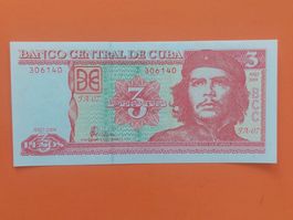 Billet Cuba 3 Pesos 2004 Che Guevara Neuf UNC
