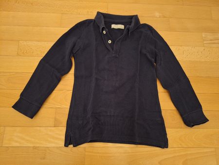 Zara Polo-Langarmshirt in Gr. 128