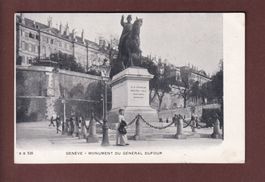 GENEVE - Monument Dufour - 1905