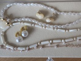 🌹Luxus  Set Nr: 4🌹 Kette und Ohrschmuck