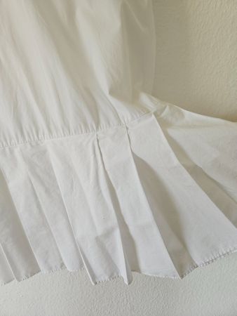 Bluse French Connection weiss Baumwolle XS