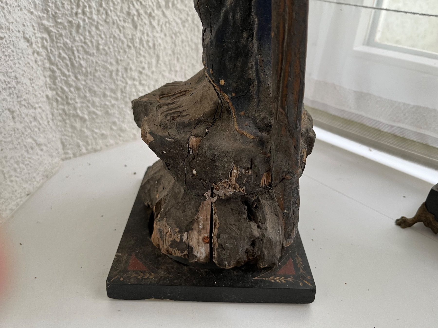 Figuren: Antike Holzfigur ca 300 Jahre alt – Gebraucht aus Buchs ZH von JPK7 3