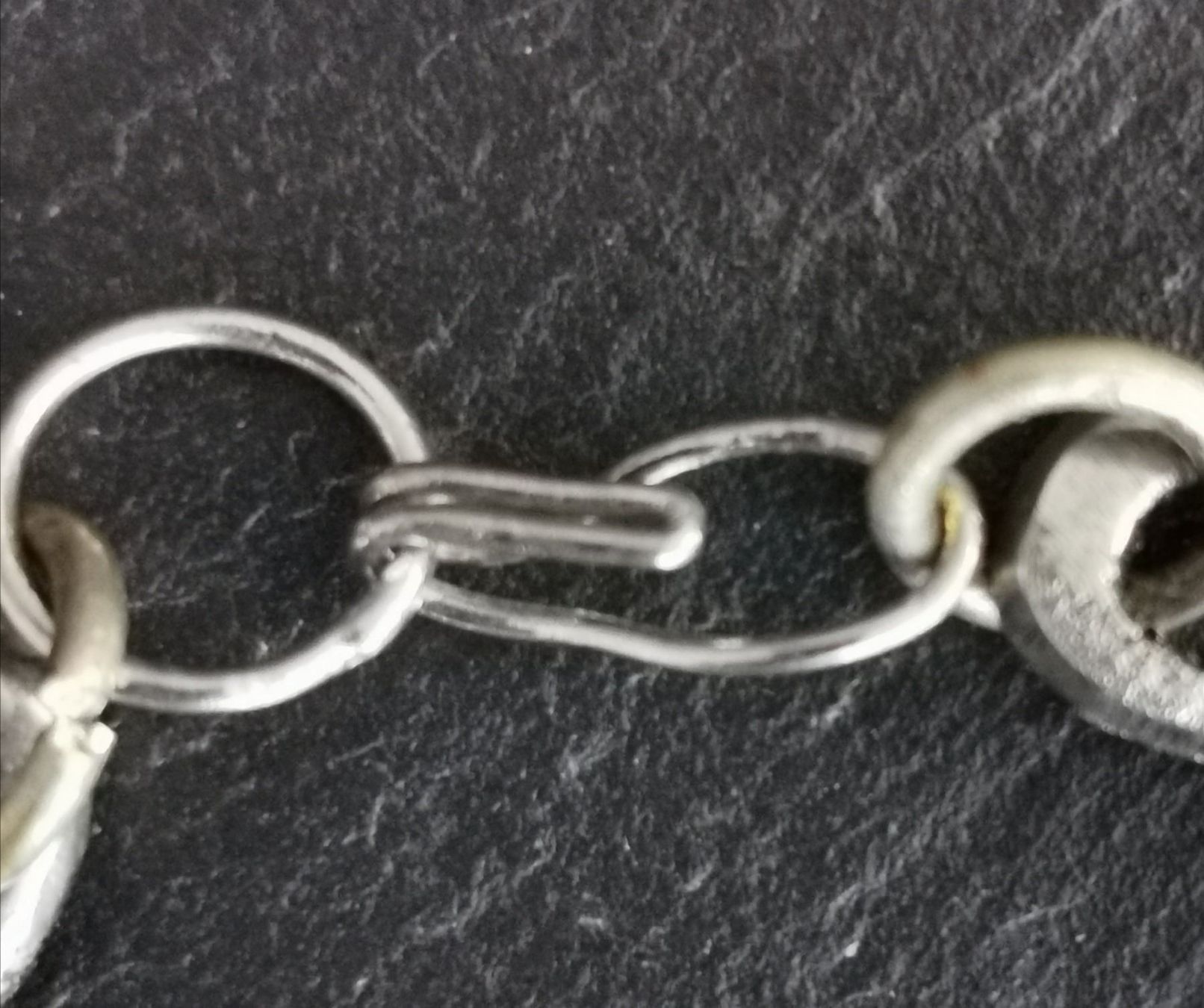 Catenine: Collier en laiton argenté – Nuovo (secondo la descrizione) da Veyrier venduto da Leilazizou 3