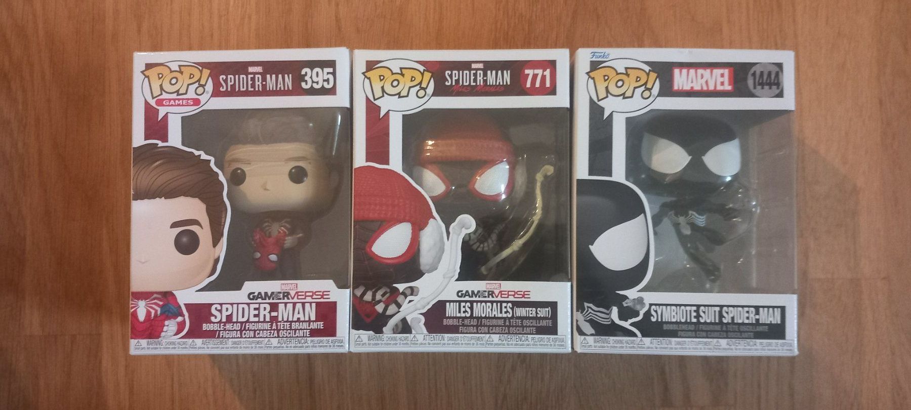 Funko Figuren: Collection 3 Funko Pop Spider-Man – Gebraucht aus Yverdon-les-Bains von fla_z2k7