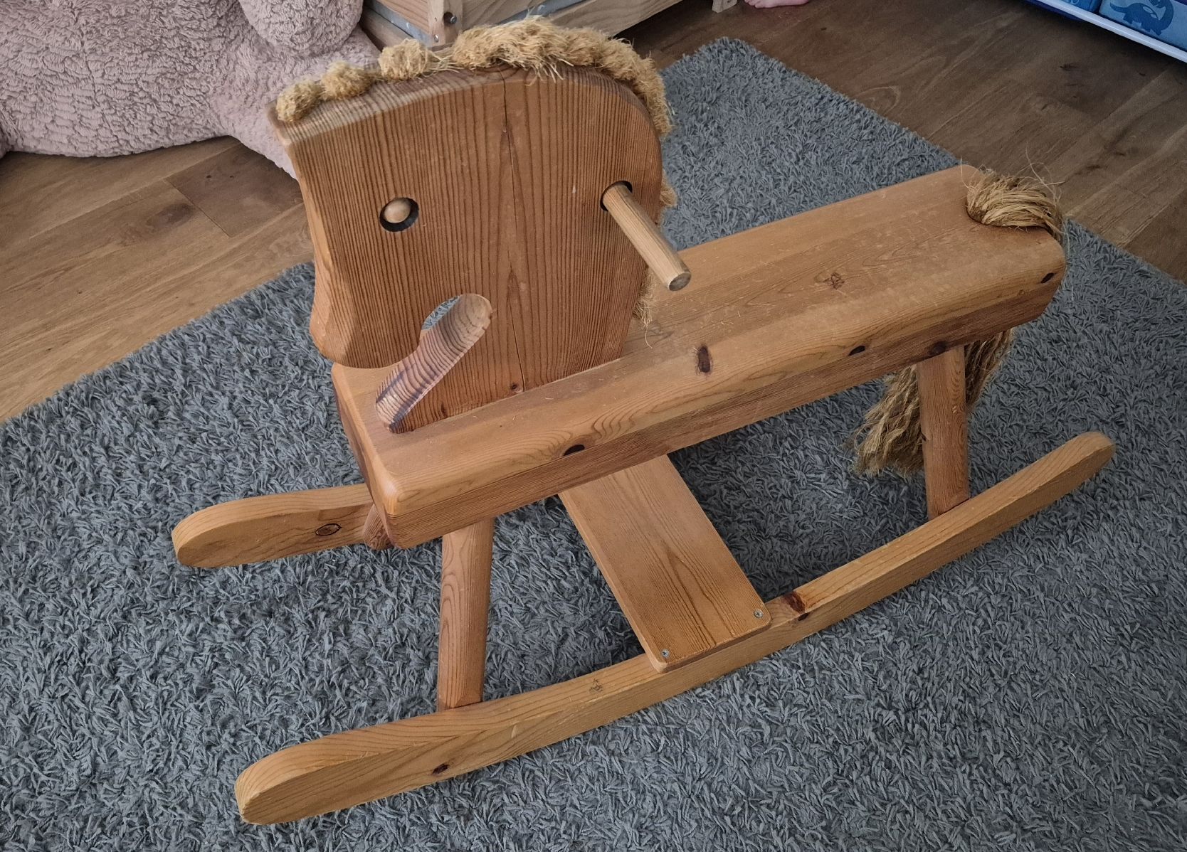 Autre balançoires de jardin: Schaukelpferd als Holz – D'occasion à Schmitten FR par Sam2525 1