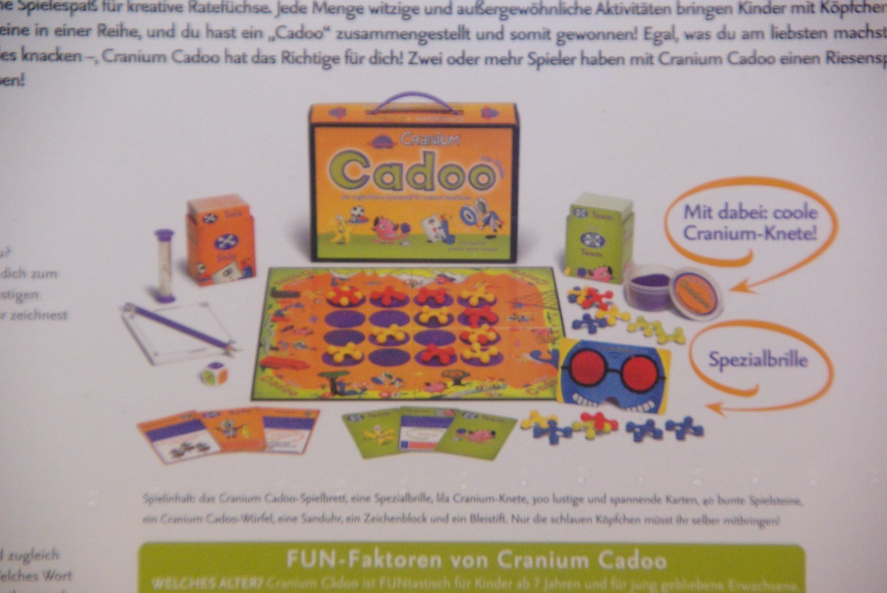 Giochi: Cadoo Cranium Spielespass, von Waldmeier – Nuovo e nell'imballaggio originale da Herisau venduto da Cevianer1844 3