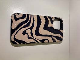 BURGA iPhone Hülle Streifen-Print – leichte Gebrauchsspuren