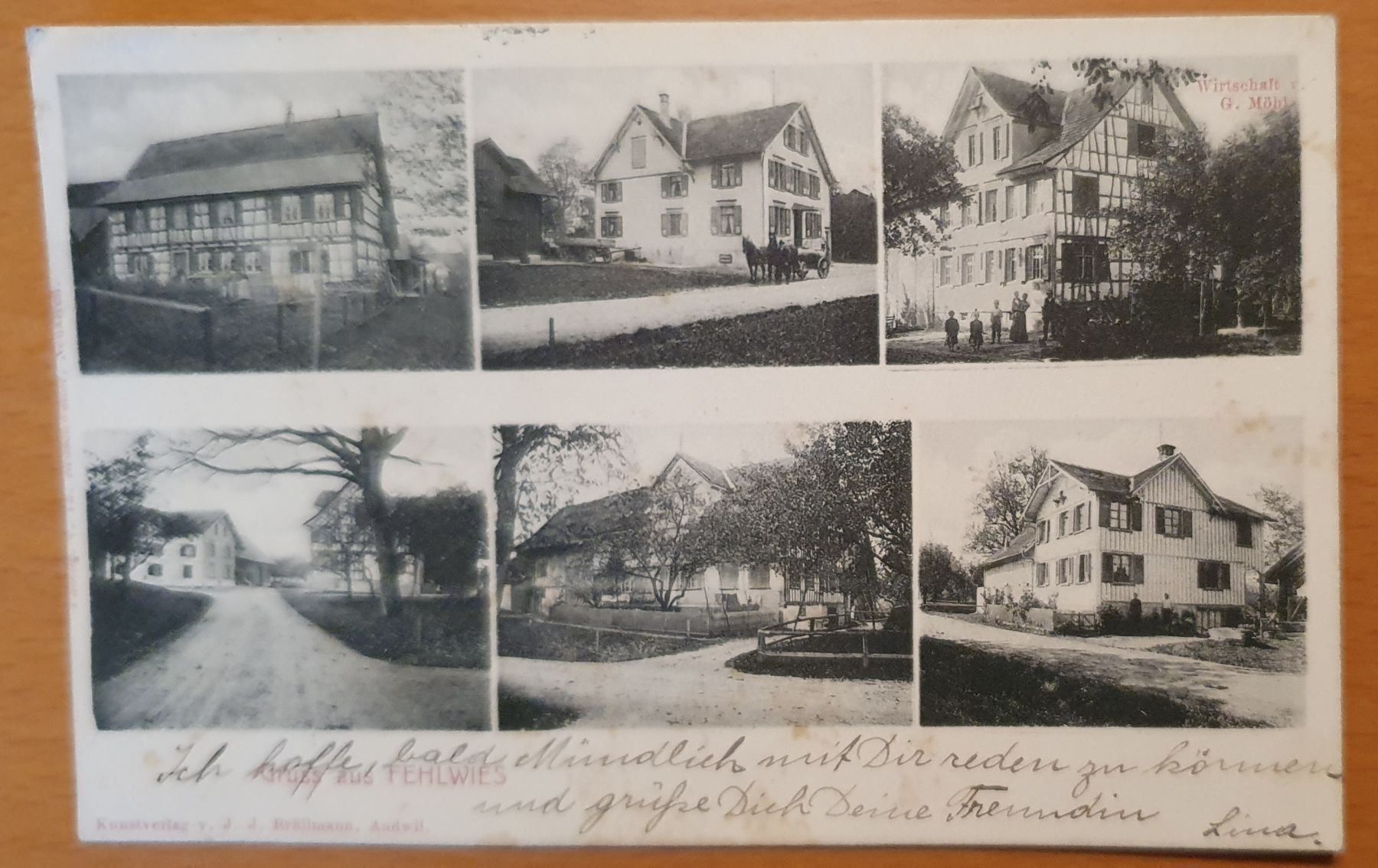 Ansichtskarten: Tagelswangen 1912 - 5 Ansichten, TOP – Gebraucht aus Kreuzlingen von Rschweiz1