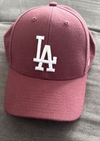 47 LA Cap Baseball Cap Burgunderrot, neuwertig, Top Zustand!