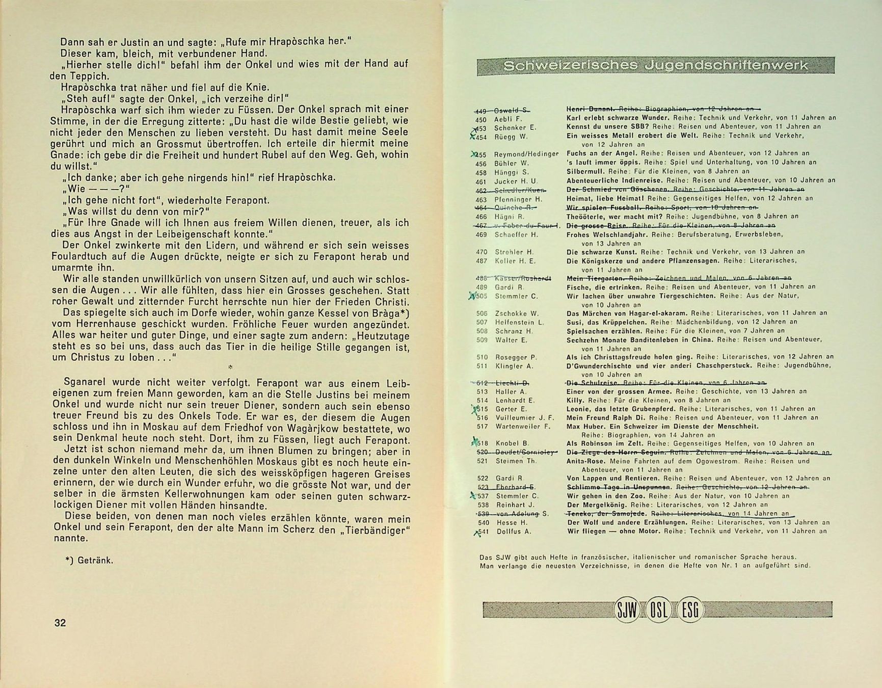 Libri: SJW 539 Teneko der Samojede EA 1955 – Usato da Reitnau venduto da Zaomir 4