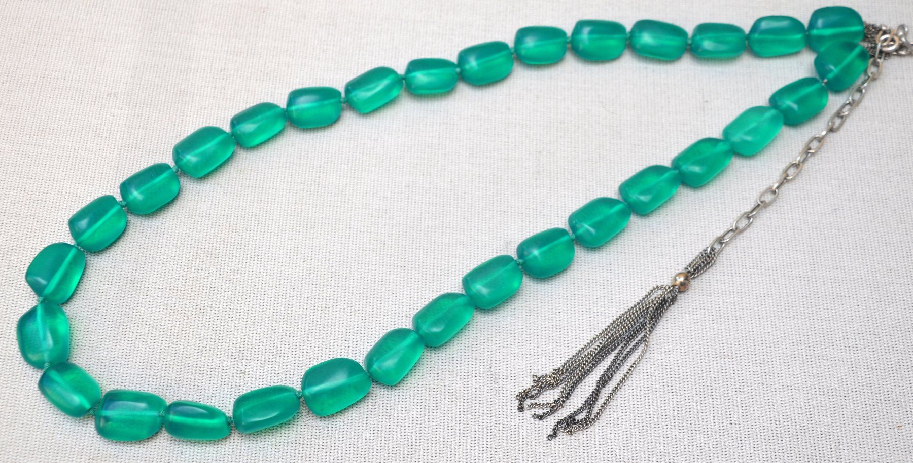Catenine: Donatella Pellini Halskette Harz / collier résine – Usato da Collonges venduto da arashee 3