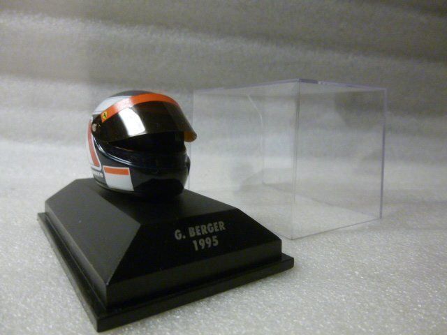 Minichamps Modellbausätze & Standmodelle: Gerhard Berger  - 1995 Mini Helmet F1 – Gebraucht aus Pambio Noranco von TREBORLOP