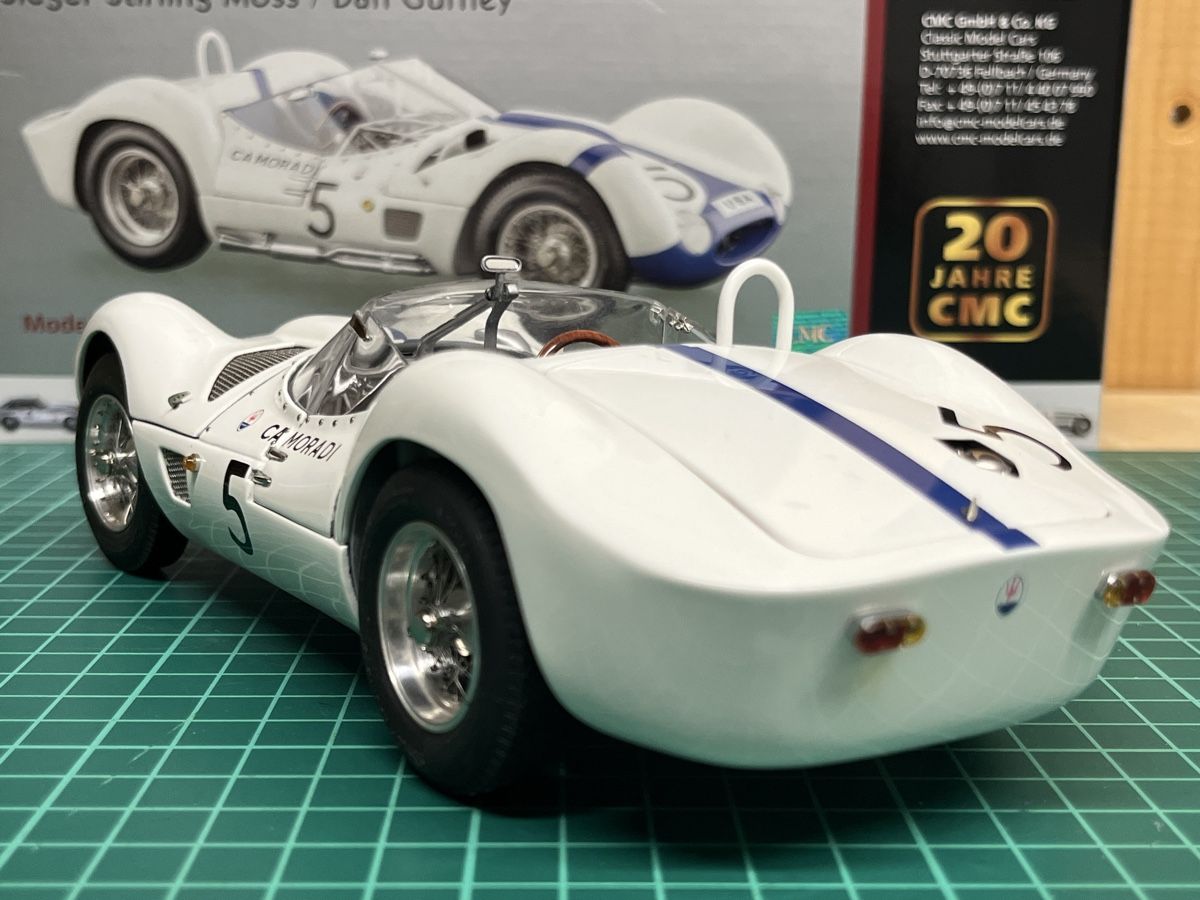 CMC Modellautos: Maserati Tipo 61 Birdcage 1:18 CMC – Neu (gemäss Beschreibung) aus Riggisberg von Franio 2