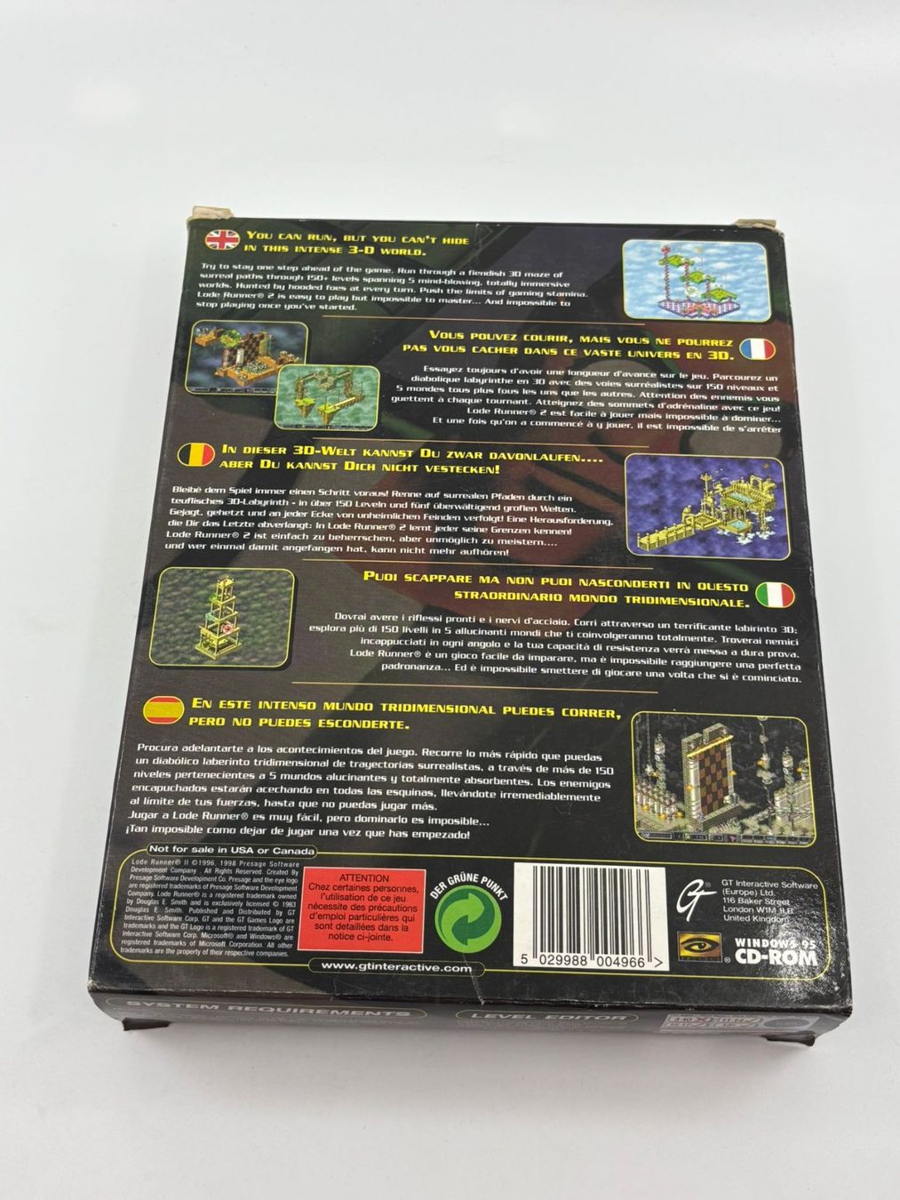 Giochi: Lode Runner 2 (PC) in OVP – Usato da Herisau venduto da Seyashop1 4
