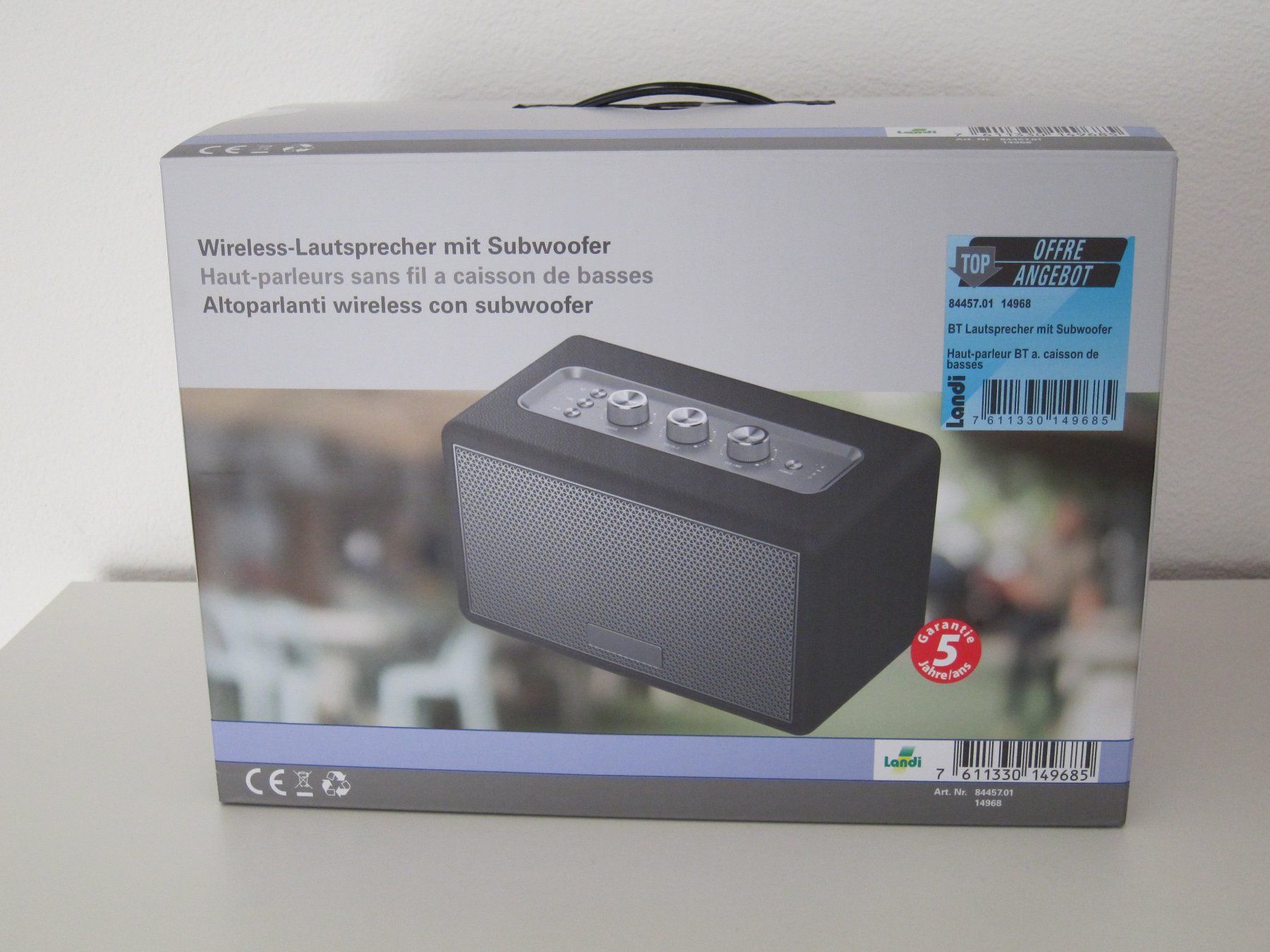 Haut-parleurs: Bluetooth-Lautsprecher mit Subwoofer – Neuf (Voir description) à Kloten par luethirolf61 4