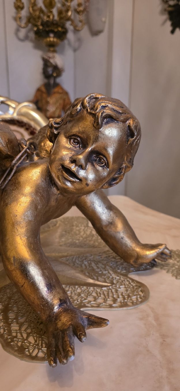 Sculture & Statue: Schwebe Engel, Barock Putte – Usato da Kaufdorf venduto da Nati-Nati 1