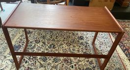 Teak Beistelltisch Danish Design mit Kleber vom Hersteller