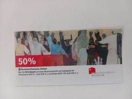 50% Rabatt Bundesbriefmuseum Gutschein neu