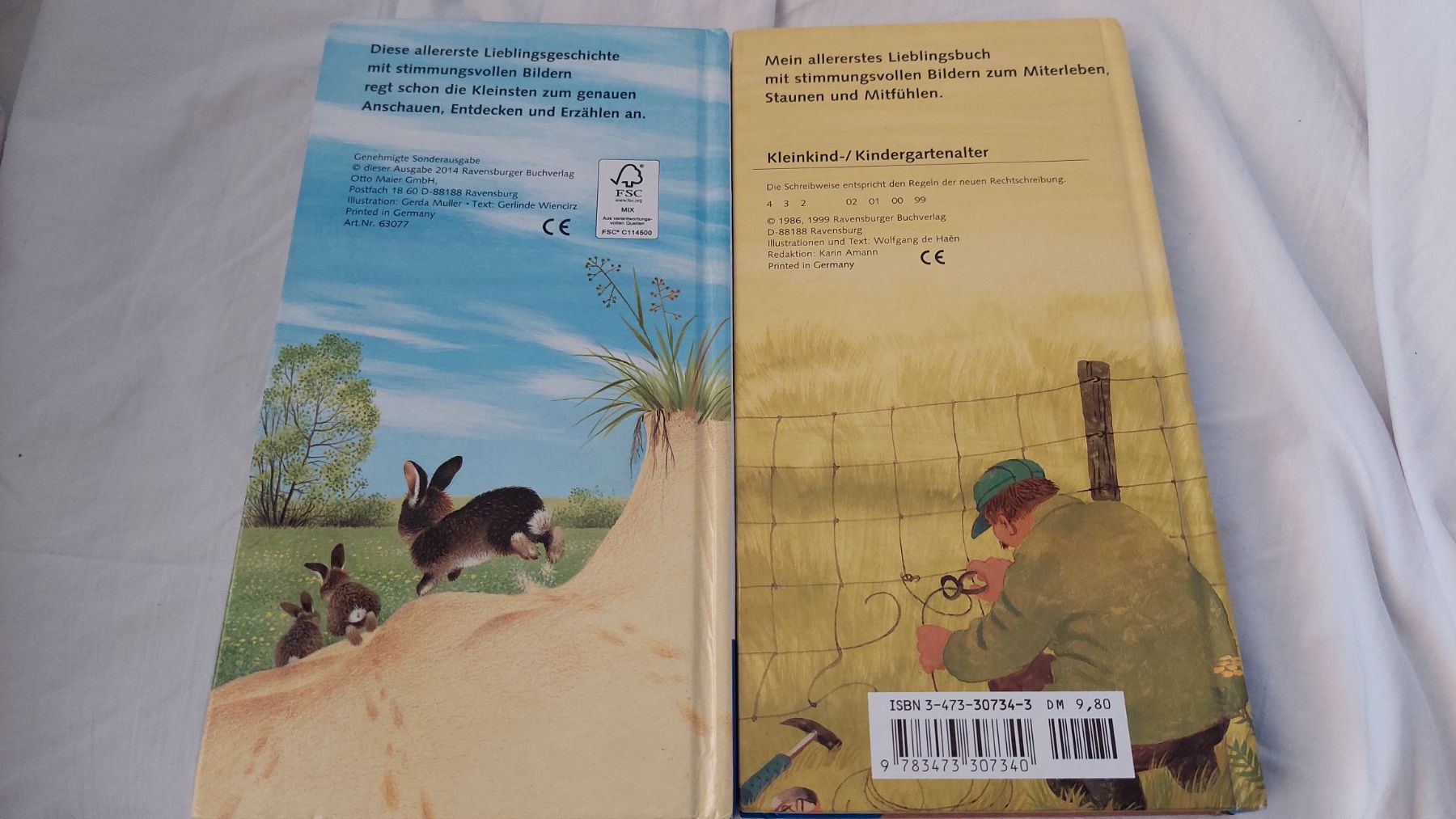 Libri: RAVENSBURGER KARTONBÜCHER Ich bin... -mini-midi-maxi – Usato da Arnegg venduto da thurboMax 2