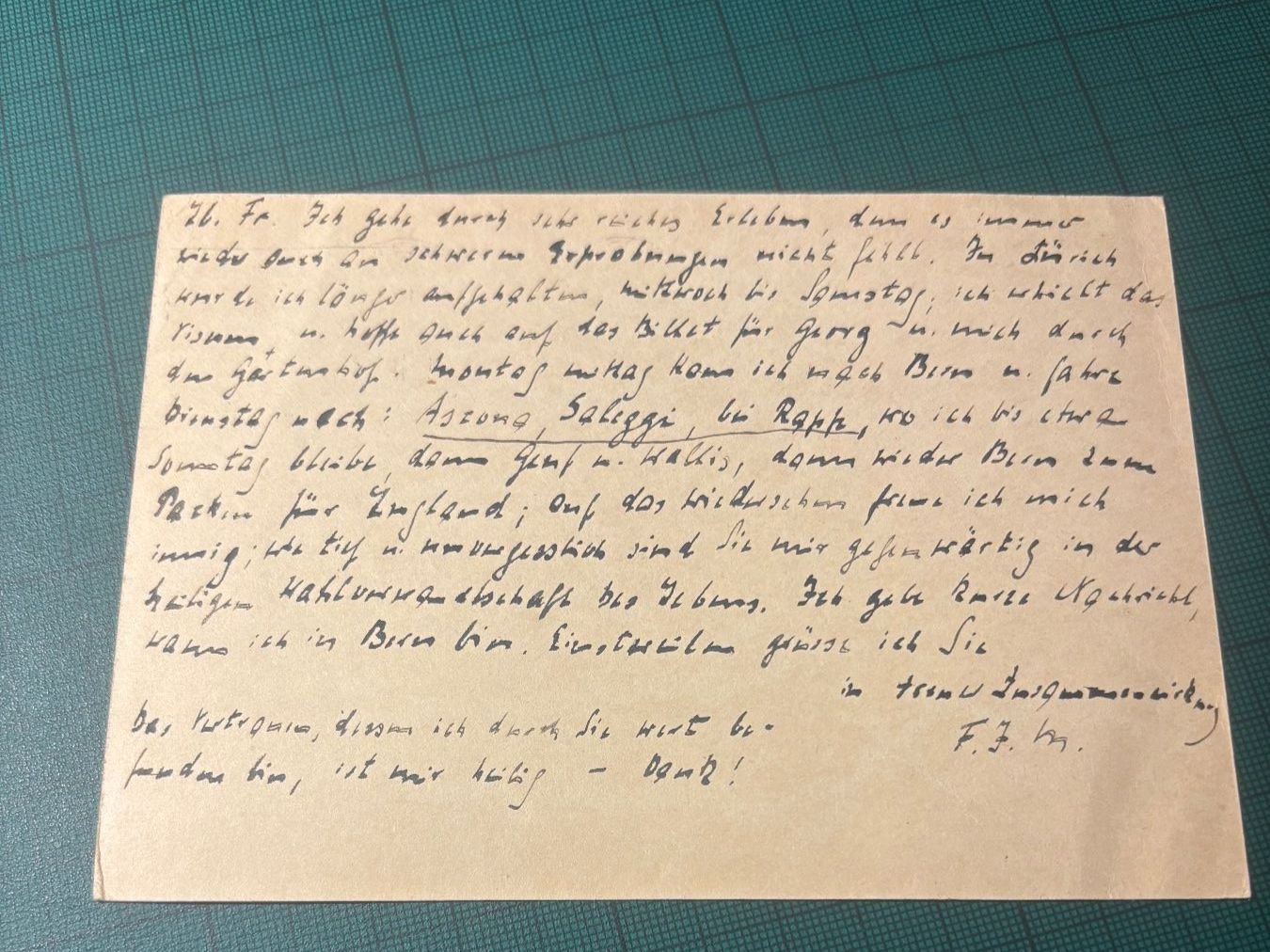 Cartoline postali: Bild PK. Bern Postmuseum 1939. – Usato da Utzenstorf venduto da Rose0303 2