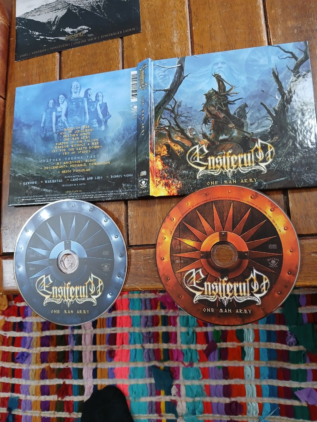 CD: ensiferum- one man...(digib. 2 cd) – Usato da St-Cergue venduto da VeganWarrior