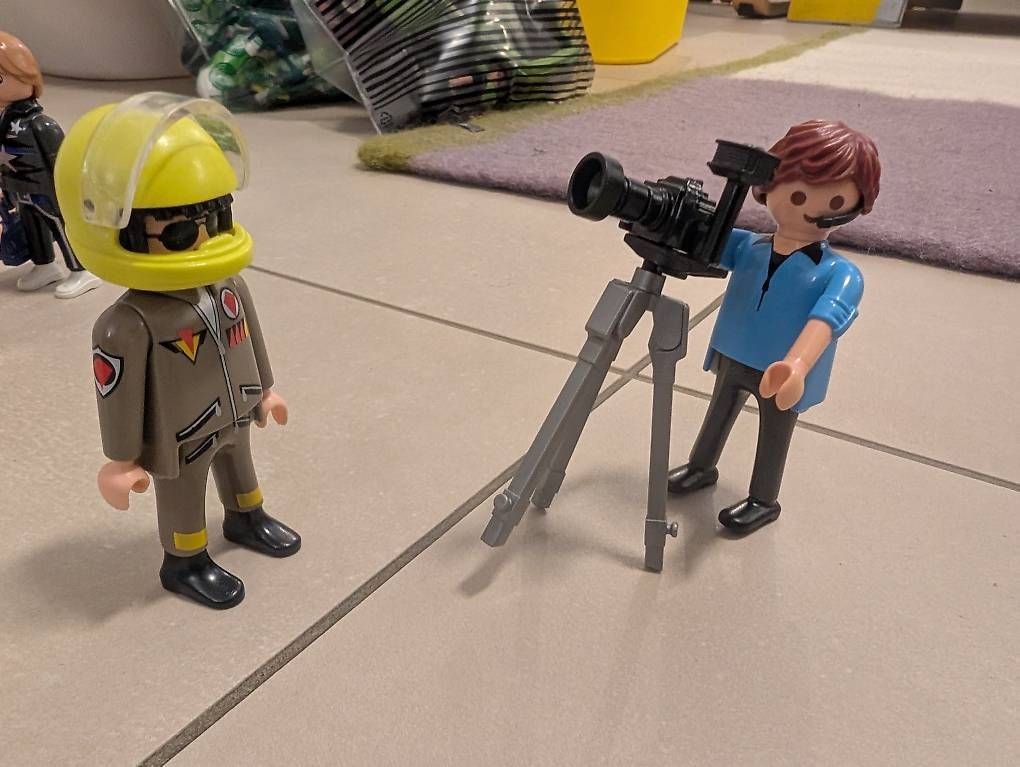 Spielzeuge: Playmobil - personnages: interview – Gebraucht aus Marly von schallerja