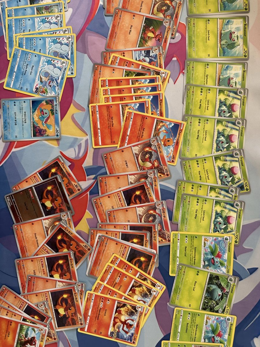 Pokémon Carte collezionabili: Seltene Pokemon Sammelkarten Sammlung Starter+Evolution ab1, – Usato da Muttenz venduto da keve999 3