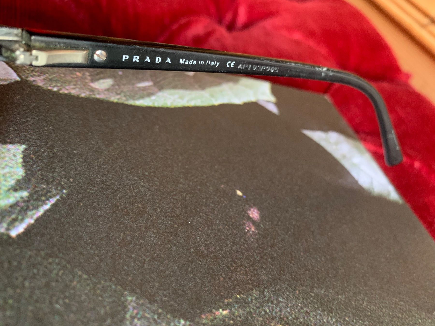 Prada Occhiali & Lenti: PRADA classic glasses  Colours: silver and black  PRADA – Usato da Interlaken venduto da Bona55 7