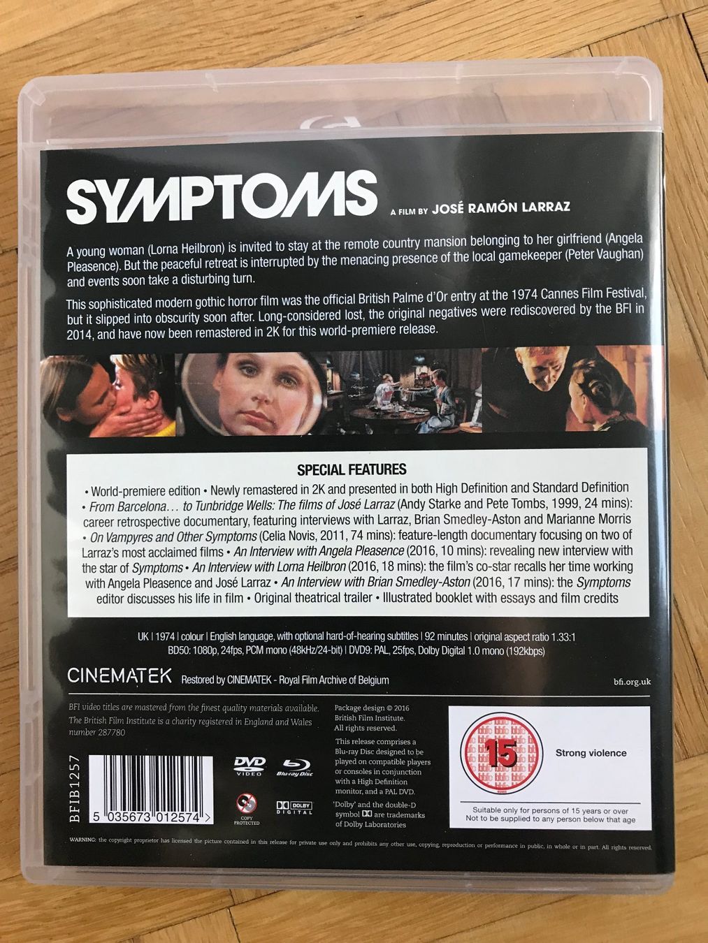 Tutti i DVDs: Symptoms - mit Booklet - Blu-ray + DVD – Nuovo (secondo la descrizione) da Zürich venduto da Malcom 3