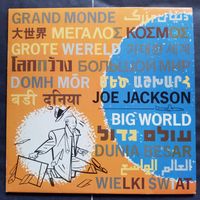 JOE JACKSON,  big world - (2LPS) 1st press  - NEW -