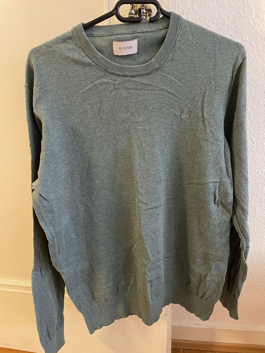 Maglioni & Felpe: Scalpers Crew Neck Sweater - Size L - Light Green - Autumn E – Usato da Basel venduto da nik_78fb 1