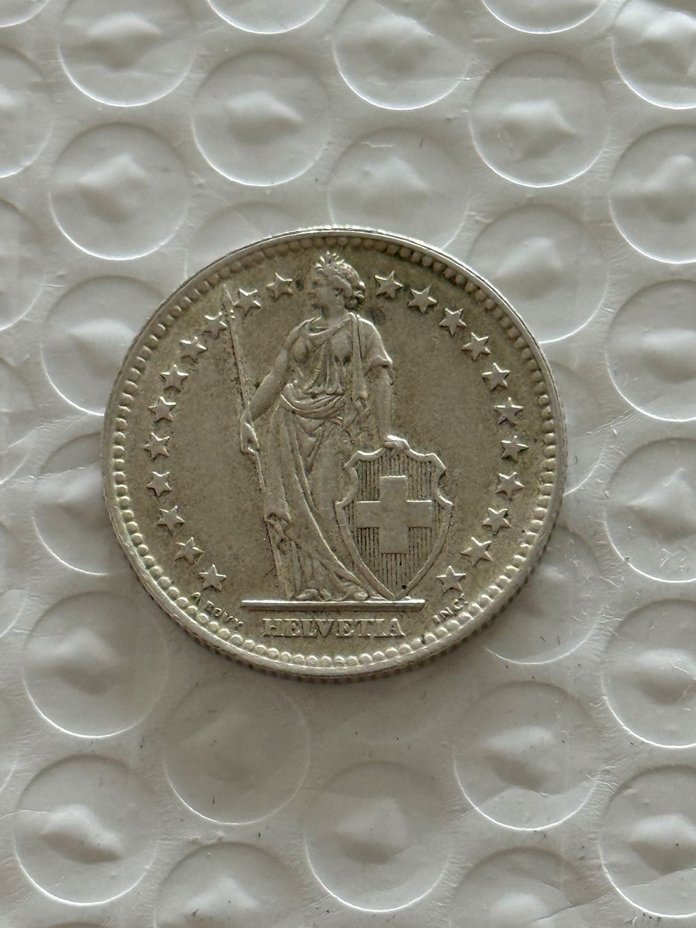 Tutti le monete: 2 Franken 1958  vorzüglich – Usato da Wallisellen venduto da SWISS_SILVER1 1