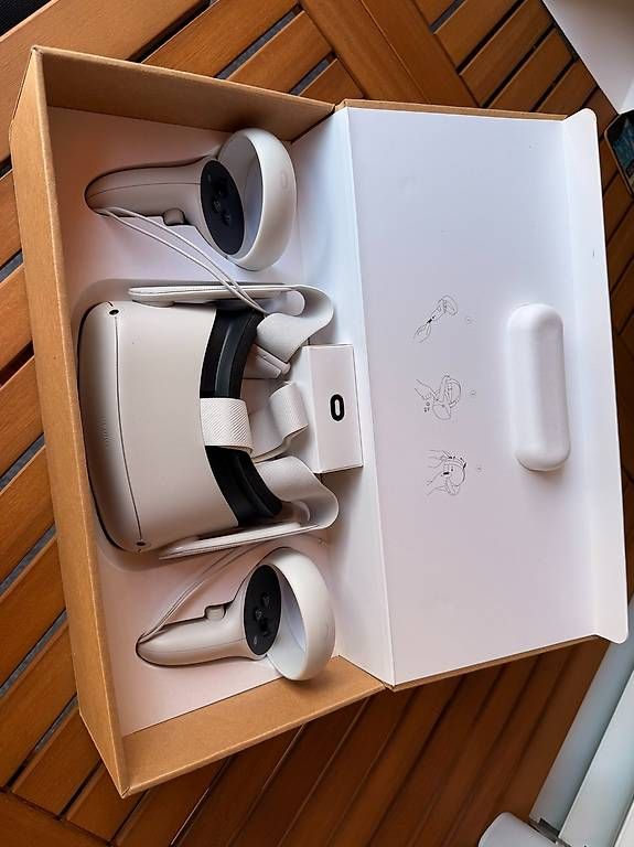 Meta Casco VR: Meta Oculus Quest 2 256GB mit Battery Elite Strap und Tasche – Usato da Therwil venduto da dischelle 1