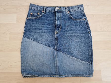 Designer Damen Jeans Jupe Rock Gr. S Stockholm Atelier
