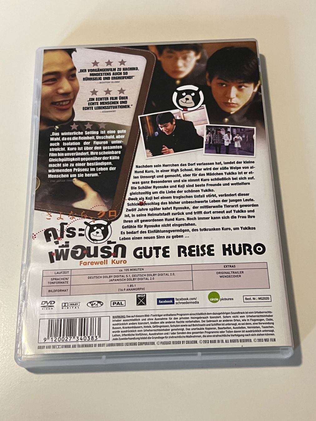 Tutti i DVDs: Gute Reise Kuro DVD – Nuovo (secondo la descrizione) da Altstätten SG venduto da sheamus 1