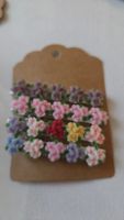4 süsse Haarspangen Blumen Frühling neu🌸🌼🌹