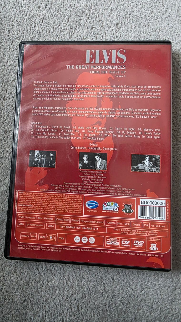 Tutti i DVDs: Elvis Presley - The Great Performances Volume 3 DVD – Usato da Bionnens venduto da Meg011 1