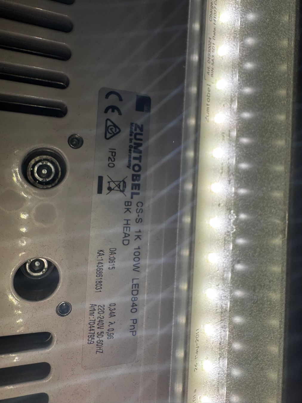 Lampade: LED Stehleuchte von ZUMTOBEL – Usato da Affoltern am Albis venduto da Zapro 1
